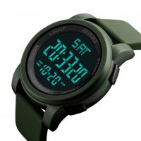 Honhx спортен часовник хронометър зелен милитари туризъм, снимка 3 - Мъжки - 20595033
