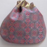 Традиционна торбичка тип пунгия от плат DELL от Монголия-13, снимка 3 - Други - 23441806