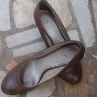 №38-Естествена кожа оригинал на Lazzarini , снимка 6 - Дамски обувки на ток - 14906892