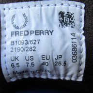 унисекс боти 40, мокасини, FRED PERRY® original, 100% естествен велур,GOGOMOTO.BAZAR.BG®, снимка 5 - Мокасини - 14854841