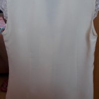 Дамска блуза без ръкав с дантела уникат, снимка 4 - Ризи - 18967608