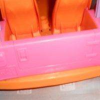 Розово - оранжев джип неон Barbie Mattel 2008 г , снимка 6 - Кукли - 23111282