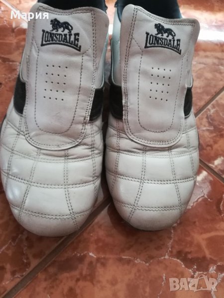 Маркови маратонки LONSDALE от естествена кожа номер 38, снимка 1