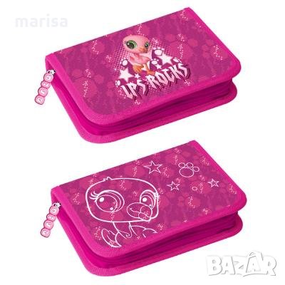 НЕСЕСЕР Littlest Pet Shop II STK 18-25 ПЪЛЕН РОЗОВ 273786, снимка 1