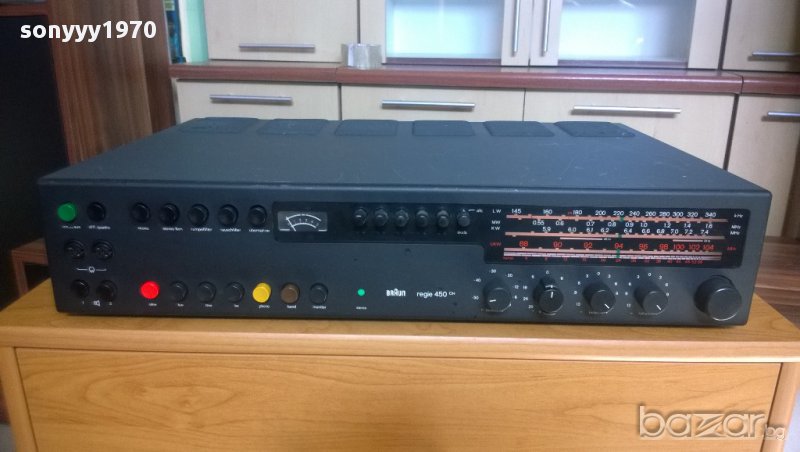 braun regie 450 ch-stereo receiver-нов внос швеицария, снимка 1