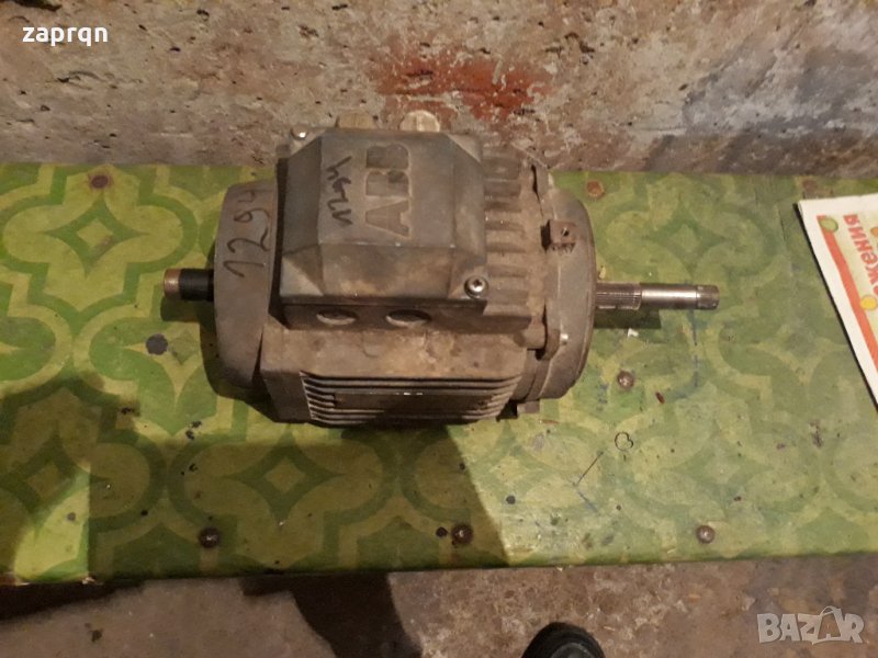  Електромотор на трифазен/монофазен ток, снимка 1