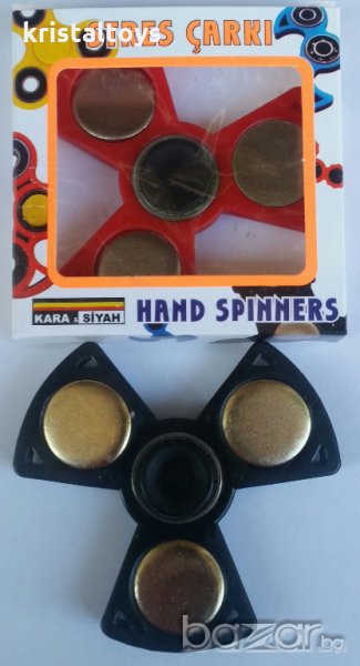 Ръчни Спинери Хенд Спинери Stress Spinner Спинер с метал, снимка 1