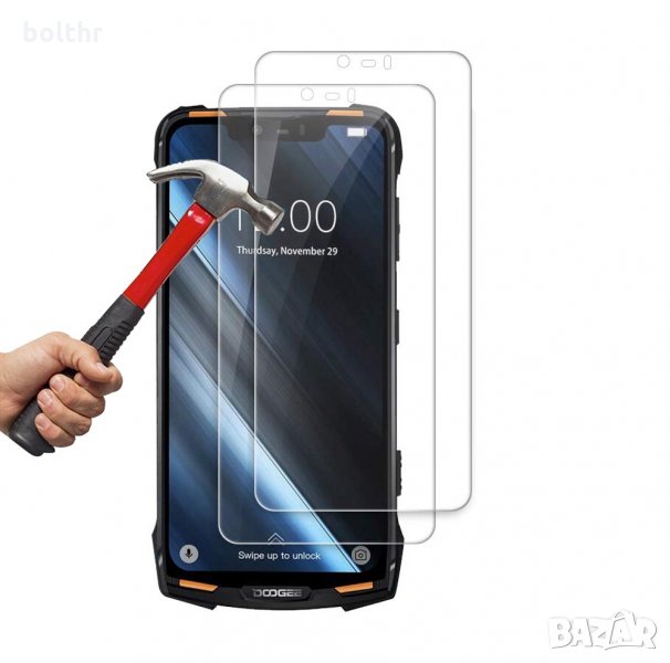 СТЪКЛЕН SCREEN ПРОТЕКТОР-TEMPERED GLASS ЗА DOOGEE S90, снимка 1