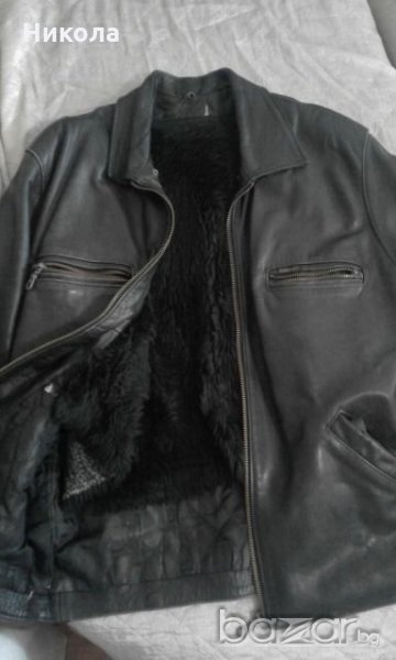 Мъжко кожено яке, снимка 1
