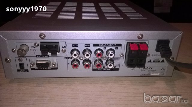 aeg-receiver-внос швеицария, снимка 9 - Ресийвъри, усилватели, смесителни пултове - 19314467