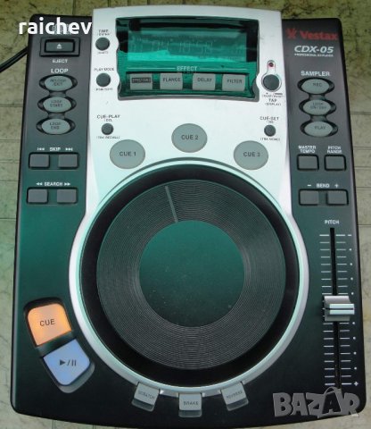 ★ █▬█ █ ▀█▀ ★ VESTAX CDX-05 – DJ.плейър в отлично състояние. , снимка 2 - Аудиосистеми - 22189777