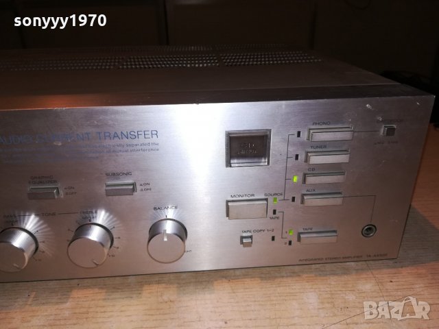 &sony ta-ax500 amplifier-made in japan-внос швеицария, снимка 11 - Ресийвъри, усилватели, смесителни пултове - 21637055