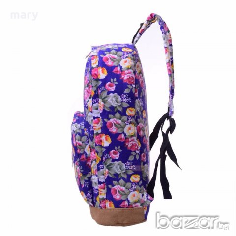 лилава раница на рози, снимка 5 - Раници - 18897555