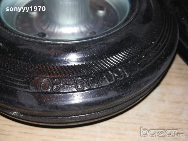 колела с метални джанти и плътни гуми-16х4см, снимка 6 - Други инструменти - 20806053