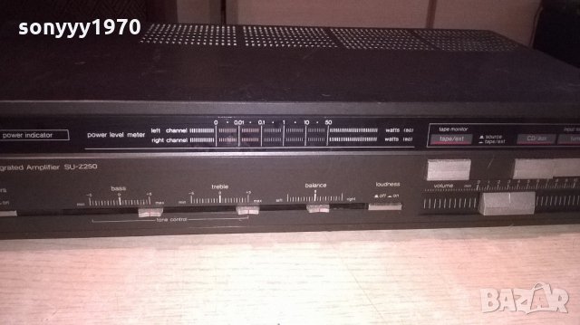 technics su-z250 stereo amplifier-made in japan-внос швеицария, снимка 7 - Ресийвъри, усилватели, смесителни пултове - 22258031