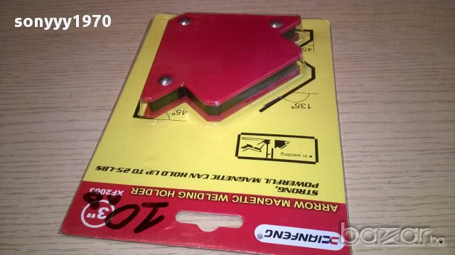 Магнитен държач ъглов до 12кг-нов за заваряване, снимка 4 - Други инструменти - 14919763