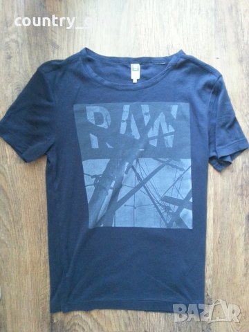 g-star  - страхотна мъжка тениска КАТО НОВА, снимка 5 - Тениски - 22420912