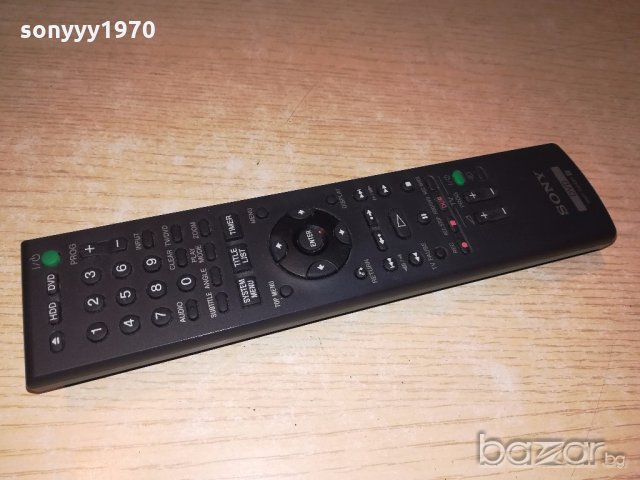 sold-sold-sony hdd remote-внос швеицария, снимка 2 - Ресийвъри, усилватели, смесителни пултове - 20152499