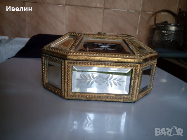 ретро кутия за бижута, снимка 3 - Антикварни и старинни предмети - 22386081