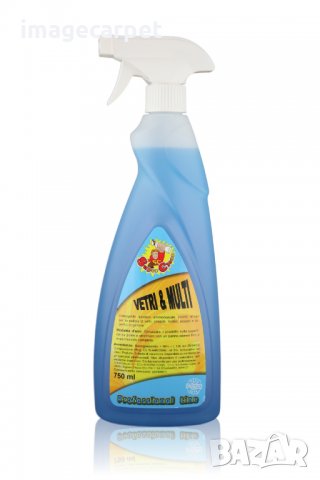 Почистващ препарат за стъкло и повърхности VETRI & MULTI