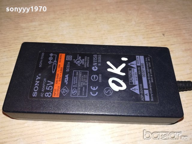 sony 8.5v/5,65amp-захранване-внос швеицария, снимка 4 - Ресийвъри, усилватели, смесителни пултове - 20374351