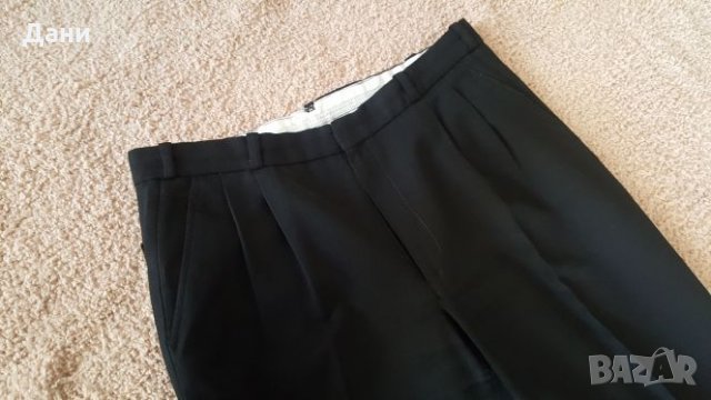 Черен  мъжки панталон., снимка 4 - Панталони - 23906151
