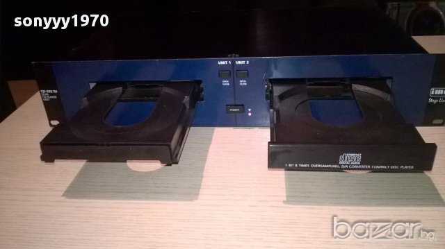 Img stage line cd-302dj dual cd player-внос швеицария, снимка 5 - Плейъри, домашно кино, прожектори - 13079972