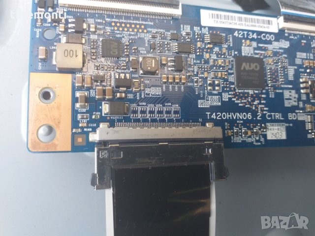 TCon BOARD ,T420HVN06.2,CTRL BD, 42T34-C00, снимка 3 - Части и Платки - 26196227