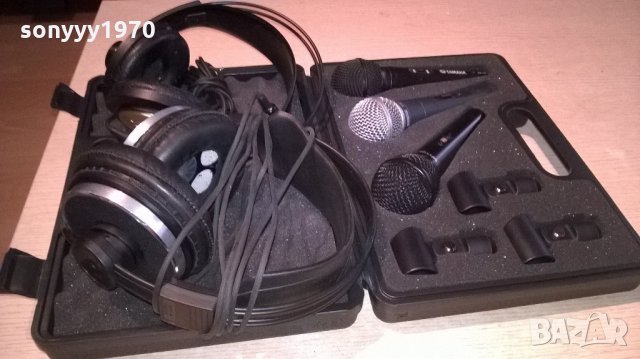 akg headphones-shure/behringer/yamaha-microphone-внос швеицария, снимка 3 - Микрофони - 22236497
