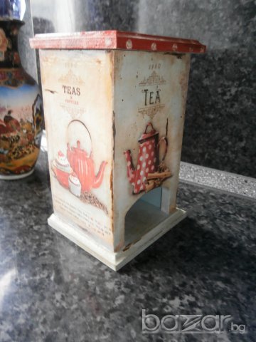 кутия за чаени пакети "алиса", снимка 3 - Подаръци за рожден ден - 6972085