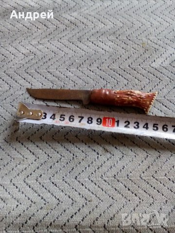 Стар нож,ножка,ножче #2, снимка 2 - Антикварни и старинни предмети - 22179770