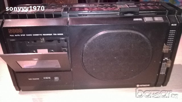 hitachi trk-5000e-made in japan stereo cassette recorder-внос швеицария, снимка 4 - Ресийвъри, усилватели, смесителни пултове - 12255976
