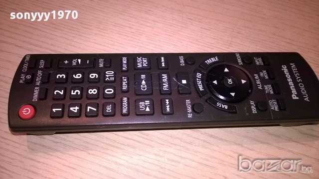 Panasonic remote control-audio-внос швеицария, снимка 4 - Други - 15664565