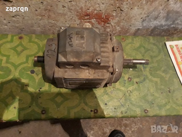  Електромотор на трифазен/монофазен ток, снимка 1