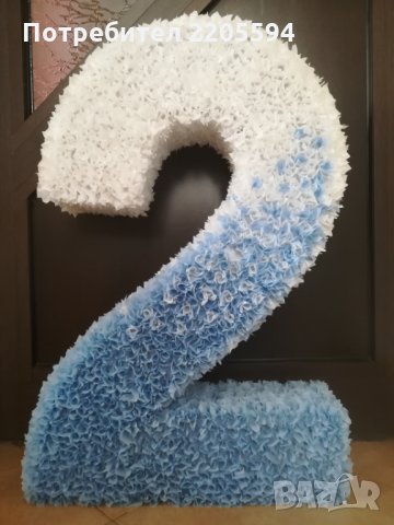 Обемни цифри за рожден ден, снимка 2 - Други - 24408563