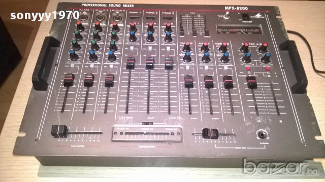 Monacor mpx-8200 img stage line-professional stereo mixer-швеицария, снимка 6 - Ресийвъри, усилватели, смесителни пултове - 13124190