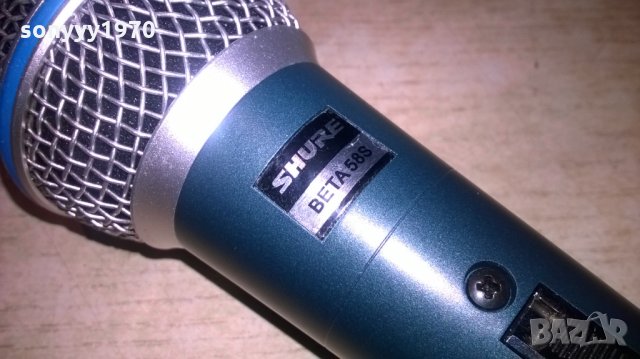 shure beta 58s-legendary performance microphone, снимка 5 - Микрофони - 24919850