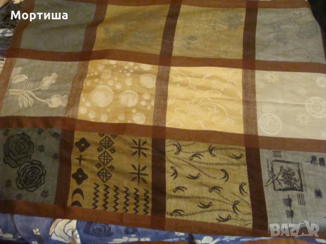 100% Кашмир красив шал, снимка 2 - Шалове - 23267374