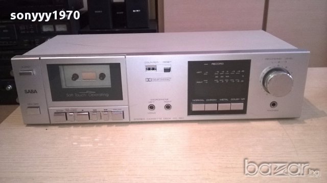 saba cd-180 deck-внос швеицария, снимка 6 - Ресийвъри, усилватели, смесителни пултове - 17998599