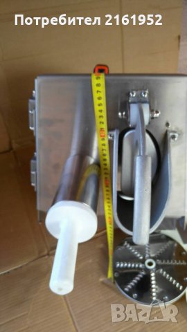 Кутер. Зеленчукорезачна машина. Машина за рязане на зеленчуци, кашкавал. професионална, снимка 4 - Обзавеждане на кухня - 24607010