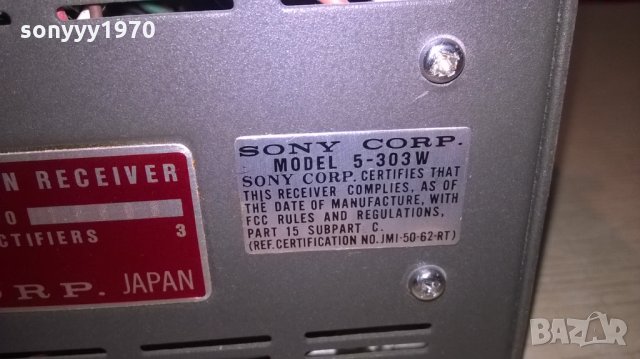 sony-made in japan-117/12v-оригинален ретро комплект с куфар, снимка 17 - Телевизори - 23056420