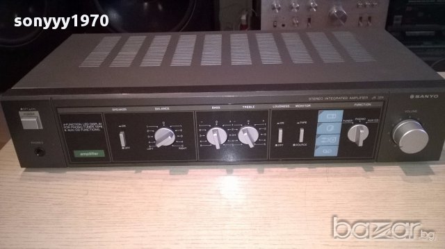 Sanyo-amplifier-made in japan-здрав-внос швеицария, снимка 9 - Ресийвъри, усилватели, смесителни пултове - 13891335