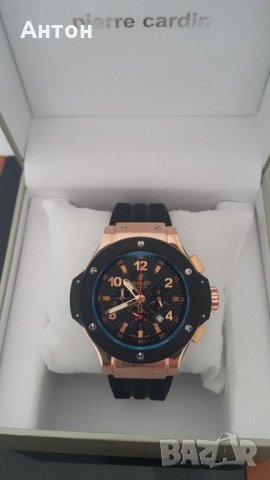 Hublot Модел Gold BIG BANG мъжки стилен часовник, снимка 6 - Мъжки - 21641358