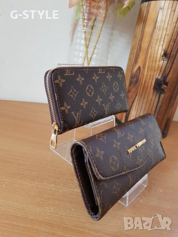 louis vuitton дамско портмоне дамски портфейл код 078, снимка 4 - Портфейли, портмонета - 24442863