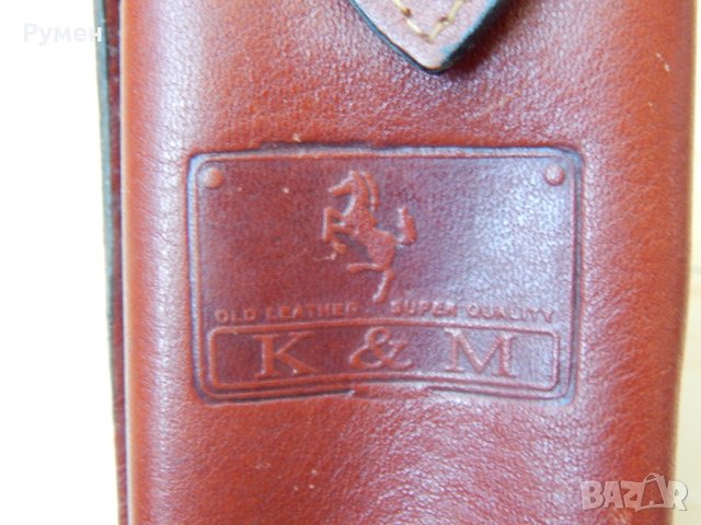 Кожена калъфка K & M с логото на Ferrari, снимка 6 - Колекции - 23507615