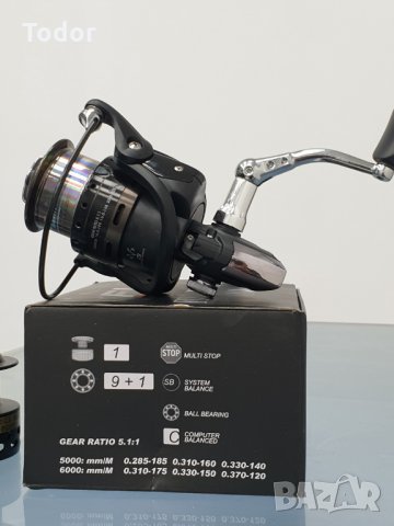 Риболовна Макара Feeder Wind 1000/2000/3000/4000/5000/6000, снимка 4 - Макари - 25433830