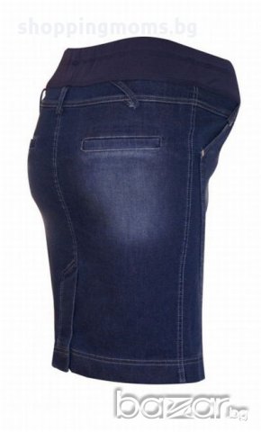 Дънкова пола за бременни и макси дами 067 син деним, снимка 2 - Дрехи за бременни - 9307024