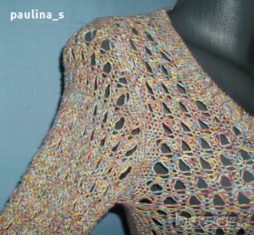 Хипоалергичен памучен пуловер "Vero Moda" / унисайз, снимка 7 - Блузи с дълъг ръкав и пуловери - 14608623