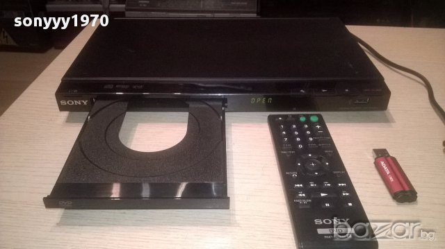 Sony dvp-sr350 cd/dvd/usb+remote-внос швеицария, снимка 4 - Ресийвъри, усилватели, смесителни пултове - 15303669
