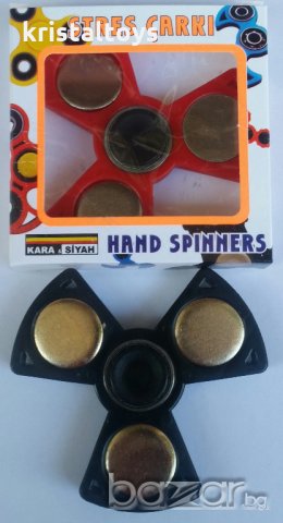Ръчни Спинери Хенд Спинери Stress Spinner Спинер с метал, снимка 1